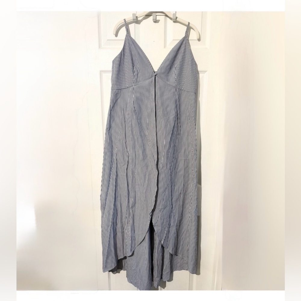 Commense Striped Long Cami Top and Wide-Leg Pants Set - Picture 15 of 15